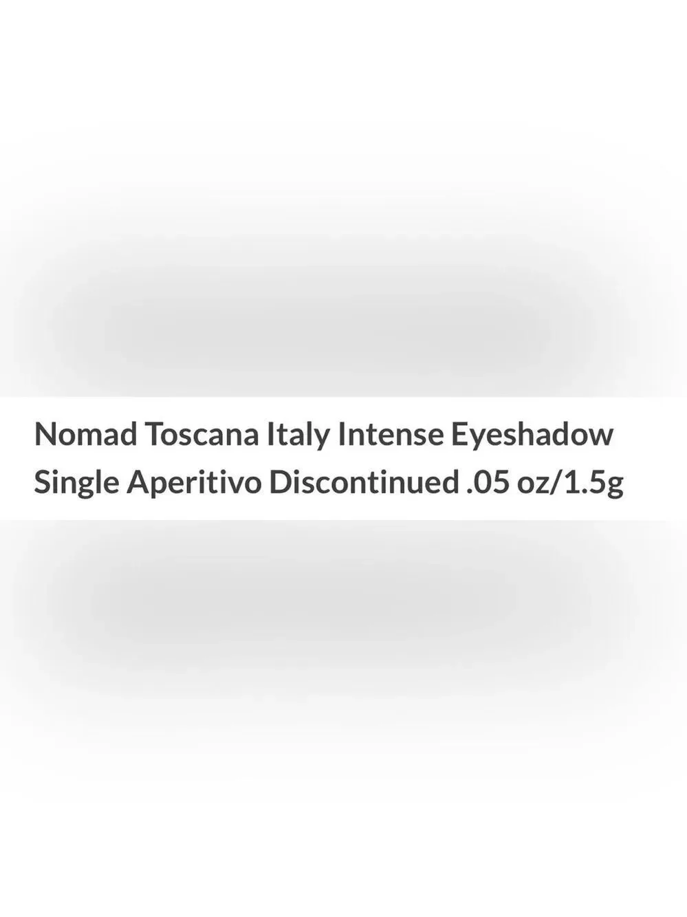 Nomad toscana aperitivo